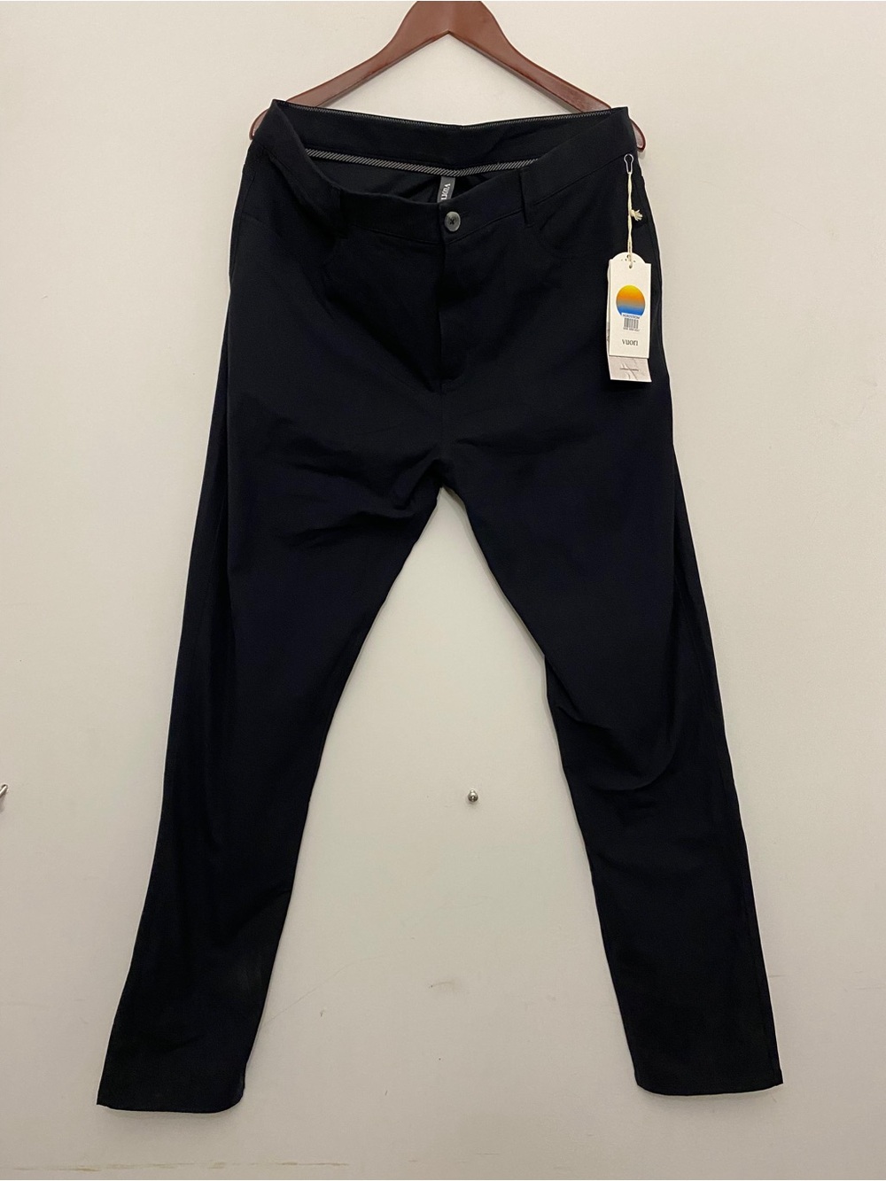 Vuori Black Stretch Chino Pants